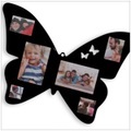 Fotorahmen Acryl-Schmetterling schwarz