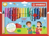 STABILO® Filzstifte CAPPI mit 18 Farben