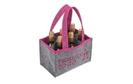 Goldbuch Partyaccessoire Tasche Prosecco to go mit 6 Fächern