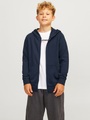 Kapuzen-Sweatjacke JJEBRADLEY in navy blazer