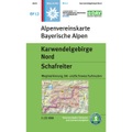 DAV AV-Karte 12 Karwendelgebirge Nord 25T Karte