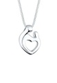 Elli, Halskette Mutter Und Kind Herz Damen Silber 45cm