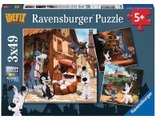 Ravensburger Puzzle 3 x 49 Teile Idefix und seine tierischen Freunde