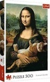 Mona Lisa mit schnurrender Katze (Puzzle)