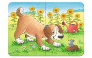 RAVENSBURGER my first Puzzle Niedliche Haustiere 2/4/6/8-tlg.
