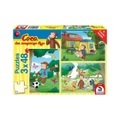 Schmidt 56433 - Coco der neugierige Affe, Mein Freund Coco, Kinderpuzzle,