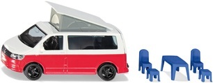 SIKU 1922 - VW T6 California mit beweglichem Dach, inkl. Zubehör