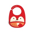 Skip Hop - Fold & Go Silikon Latz Zoo Fuchs