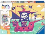 RAVENSBURGER SPIELEVERLAG, Puzzle&Play Piraten 2 (Puzzle)