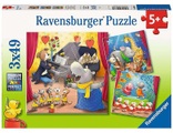 Ravensburger Puzzle 3 x 49 Teile Tiere auf der Bühne