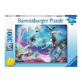 Ravensburger Puzzle XXL 100 Teile - Im Reich der Meerjungfrauen