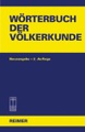 undefined, Wörterbuch der Völkerkunde