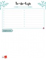 undefined, To-do-Liste für die Kita
