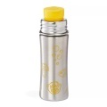Affenzahn Trinkflasche TIGER 0,33l in silber/gelb