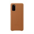Samsung Leather Cover - Schutzhülle (Passend für Modell: Samsung Galaxy S20)