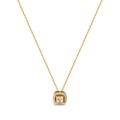 Sergio Ferris Halskette Damen Gelbgold 45