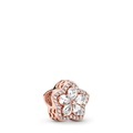 Pandora, Pandora Sparkling Snowflake Pavé Charm Charm Damen