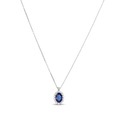 ZEN DIAMOND Halskette Damen Weissgold 45