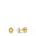 Caramel Ohrringe Damen Gelbgold ONE SIZE