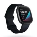 Fitbit, FITBIT Sense - Fitness-Smartwatch (Carbon/Graphite)