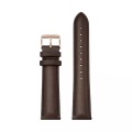 Cluse, Cluse Strap 20 mm Leather, Dark Brown/ Rose Gold CS1408101066