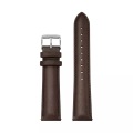 Cluse, Cluse Strap 20 mm Leather, Dark Brown/ Silver CS1408101065