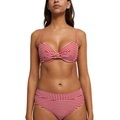 Bikini-top,wattiert Damen Rot B/36
