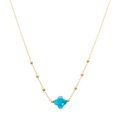 ZAG Bijoux Halskette Damen Goldfarben 43cm