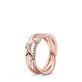 Ring Damen Roségold 60