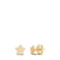 Caramel Ohrringe Damen Gelbgold ONE SIZE