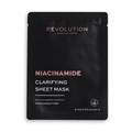 Biodegradable Clarifying Niacinamide Sheet Mask Damen 5 Stück