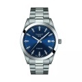 Analoguhr Herren Silber 40mm