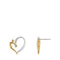 Ohrringe Damen Silber 20mm