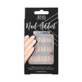 Nail Addict French Glitter, Künstliche Fingernägel Damen 24x