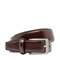 Ledergürtel Herren Dunkelbraun 105