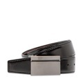 Ledergürtel Herren Schwarz 115