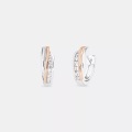Amor Creolen Damen Silber 12mm