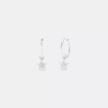 Amor Creolen Damen Silber ONE SIZE