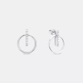 Amor Ohrstecker Damen Silber ONE SIZE