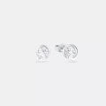 Amor Ohrstecker Damen Silber ONE SIZE