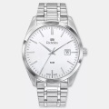 Richelieu Analoguhr Herren Silber 42mm