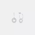 S. Oliver, s. Oliver Ohrringe Damen Silber 18mm