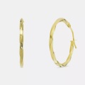 Amor Creolen Damen Gelbgold ONE SIZE