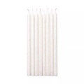 PAPER POETRY - Kerze yey - Naturstoff - weiss