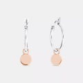 Amor Creolen Damen Silber ONE SIZE