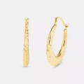 Amor Creolen Damen Gelbgold ONE SIZE