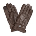 Manor Man, Lederhandschuhe Herren Caramel L