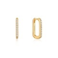 ANIA HAIE Creolen Damen Gold 14mm