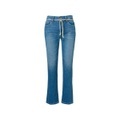 Jeans, Flared Leg Fit Damen Blau Denim 42