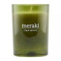 MERAKI - Duftkerze MERAKI-INTERIOR - Glas - grün - 10.5 cm